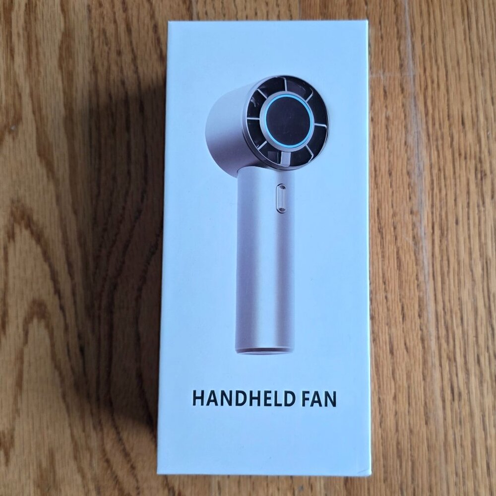 Handheld Personal Fan | Rechargeable | LED Display Multi Speed NWT
